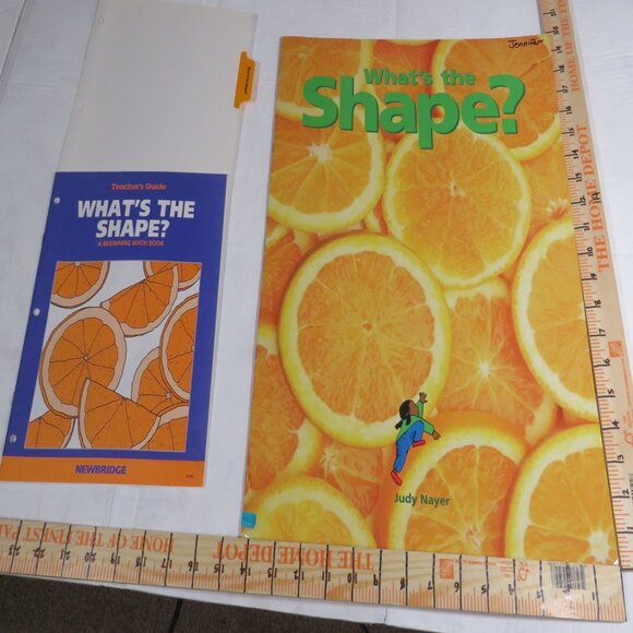 What’s the Shape BIG BOOK (almost 2 feet tall) with teacher pages CLASSROOM SIZE - Picture 2 of 13